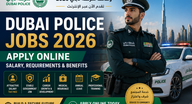 Dubai Police Jobs 2026